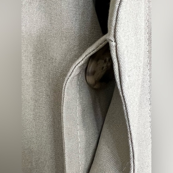 Vintage Clipper Mist All Weather Trench Coat Mens 42 Reg Removable Interior Tan - Picture 5 of 10